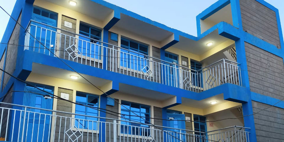 Ushirika Primary School in construction