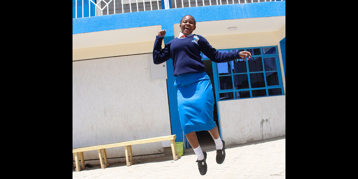 Ushirika Primary School in construction