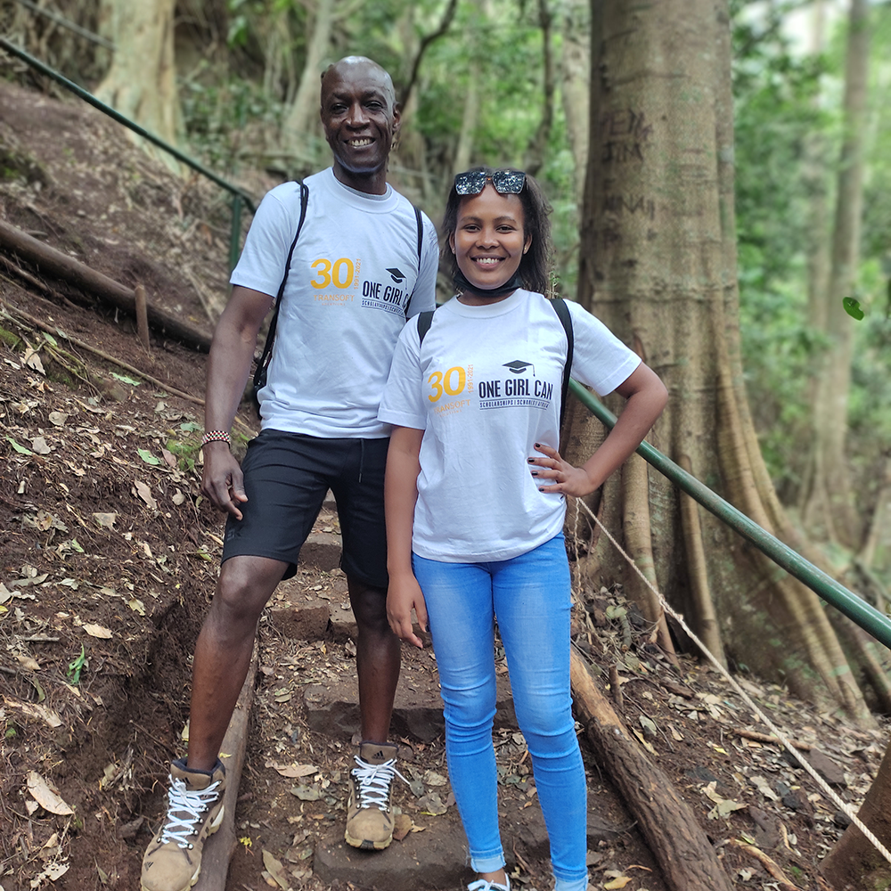 daniel and rita on hike