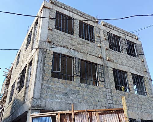 Beedie Dormitory under construction